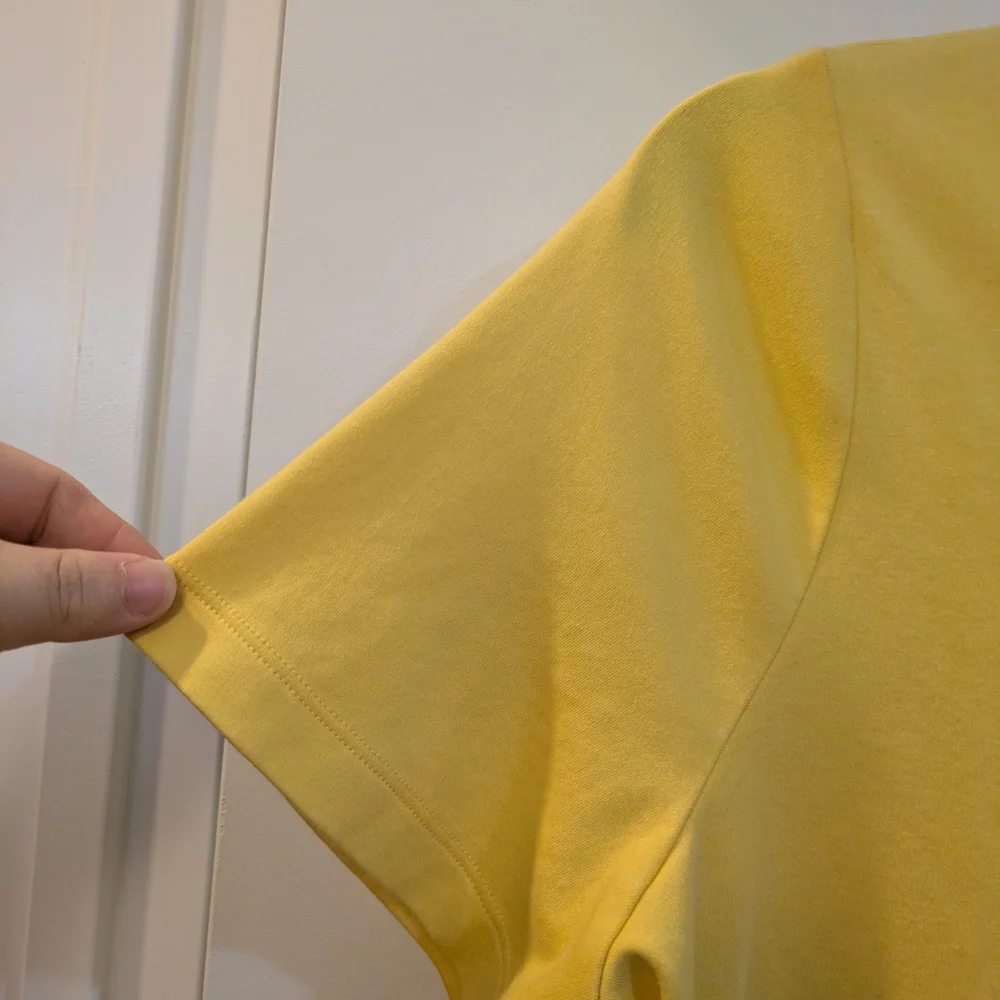 Kim Rogers Yellow Square Neck Short Sleeve Tee - Picture 4 of 11